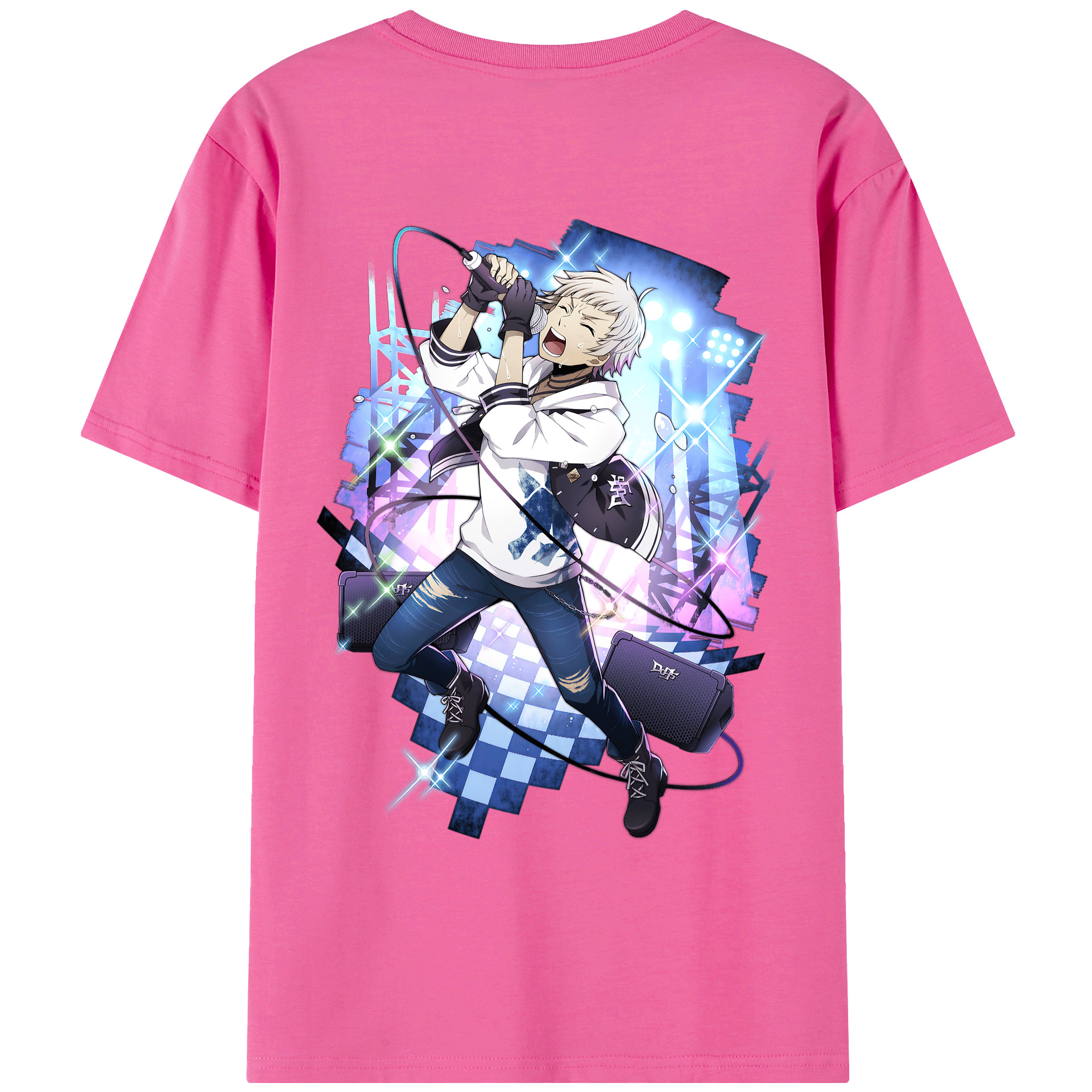 （画像用） 文豪ストレイドッグス Bungo Stray Dogs レディース半袖Tシャツ(バックプリント)